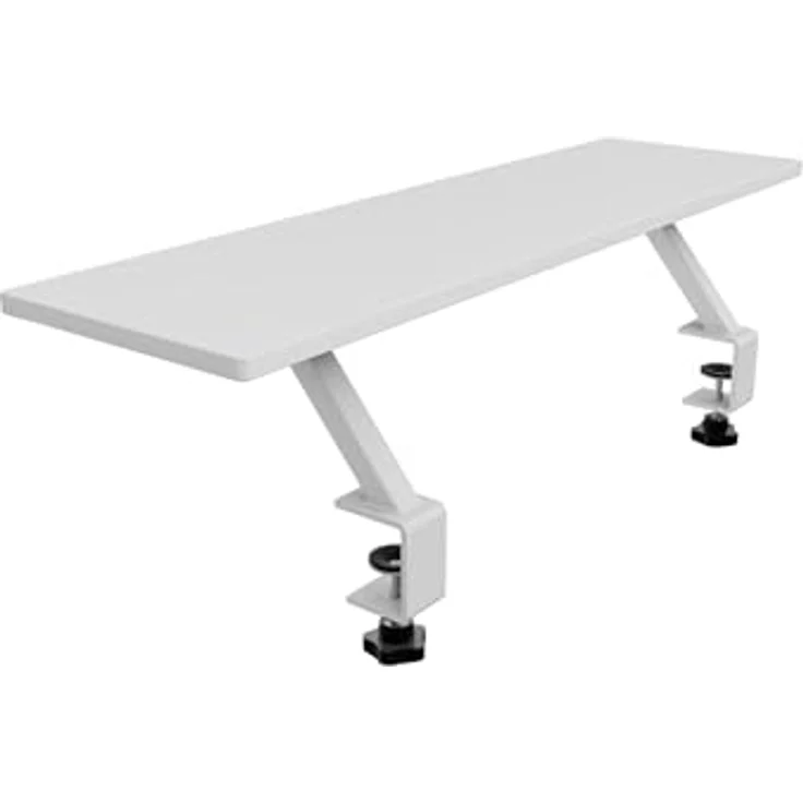 Arozzi Arena Desk Riser Small - White, Monitorerhöhung mit ergonomischem Design, 15 cm hoch, 20 kg Tragfähigkeit – Bild 1
