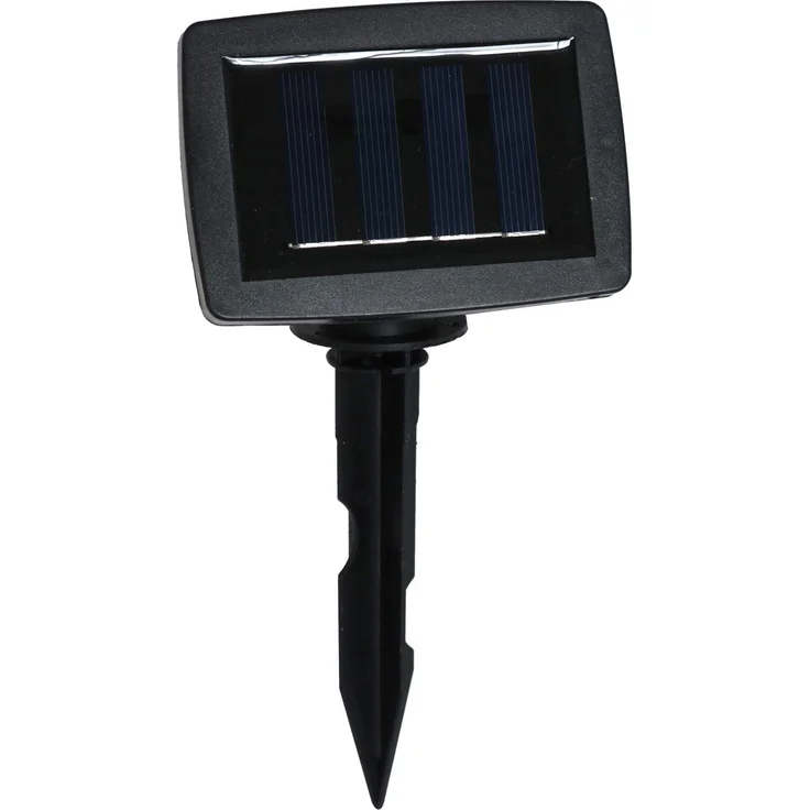 Solar Lichterkette mit 8 Lampion Kugel Laternen Flammeneffekt 80 SMD LED – Bild 4