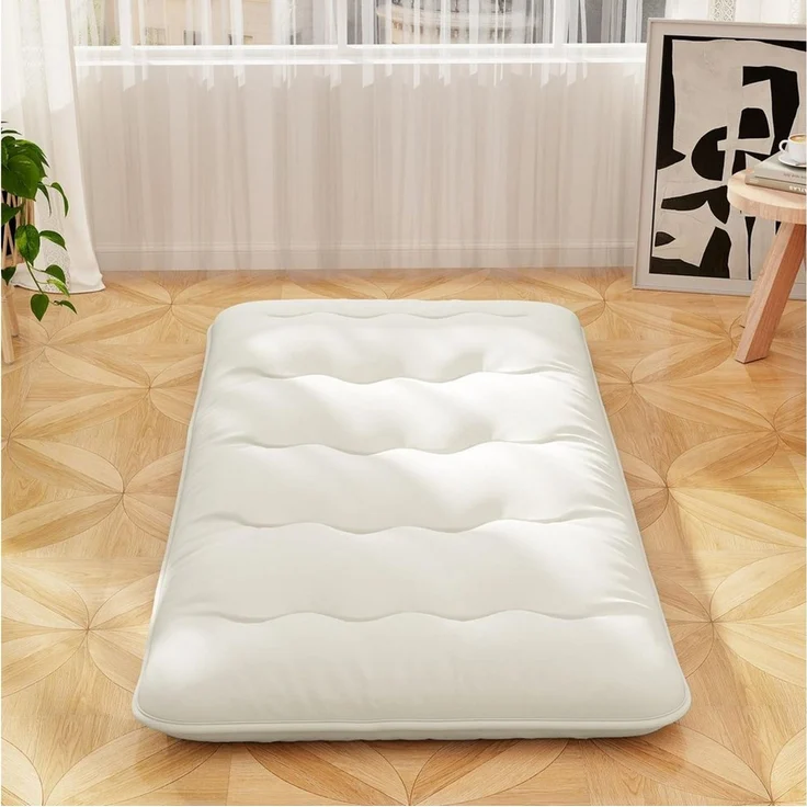 Futonmatratze, COSTWAY, 10 cm hoch, Futon Matratze, Tatami-Matte, Klappmatratze, 140x200 cm – Bild 2