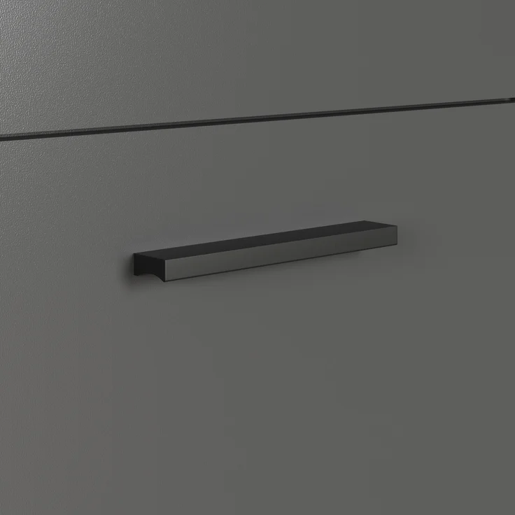 Wohnwand Esteban in grau und Eiche Evoke 340 cm – Bild 12