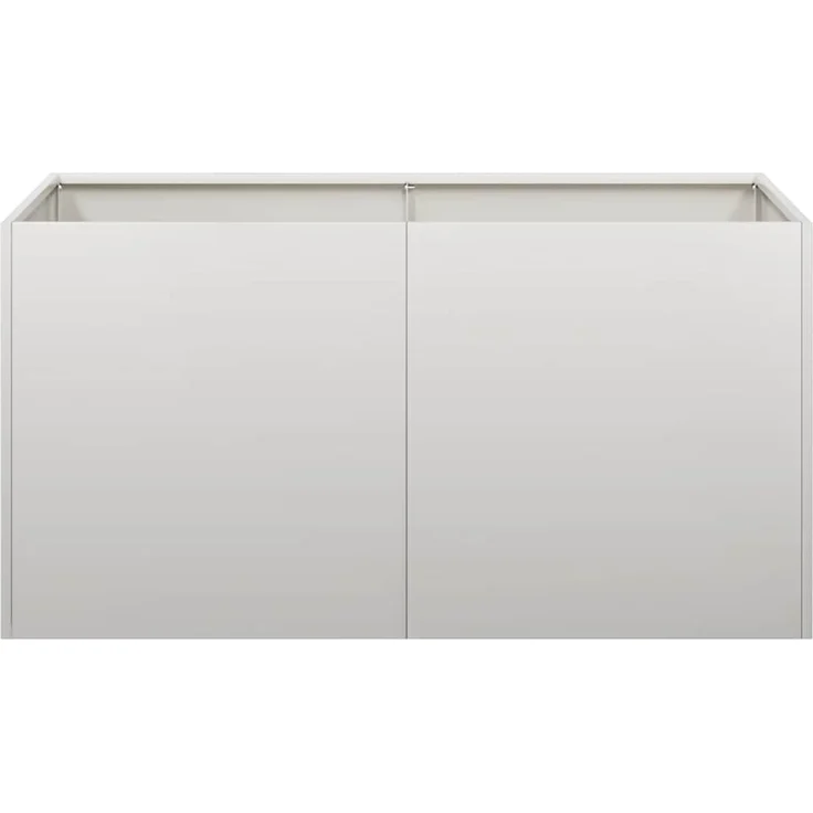 vidaXL Pflanzgefäß 80x40x40 cm Edelstahl 860672 – Bild 3