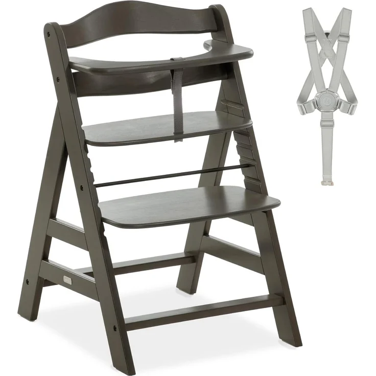 Hauck Hochstuhl Alpha + Select charcoal – Bild 1