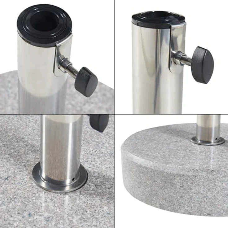 Sonnenschirmständer Bomba Granit Ø38x8,5cm [casa. pro] – Bild 10