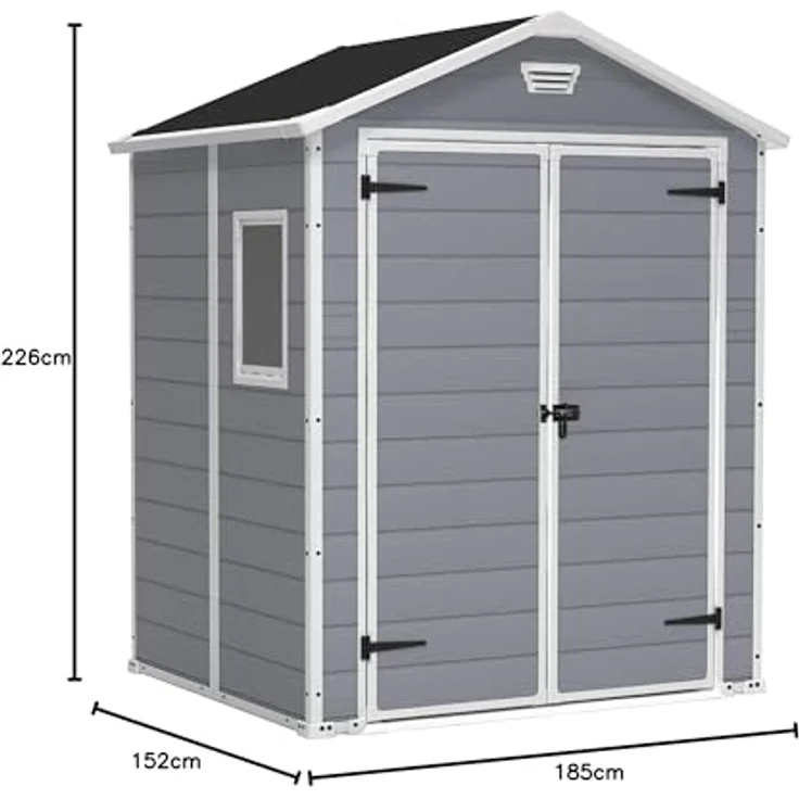 Keter Gartenhaus MANOR 6x5 DD 228615 universal – Bild 10
