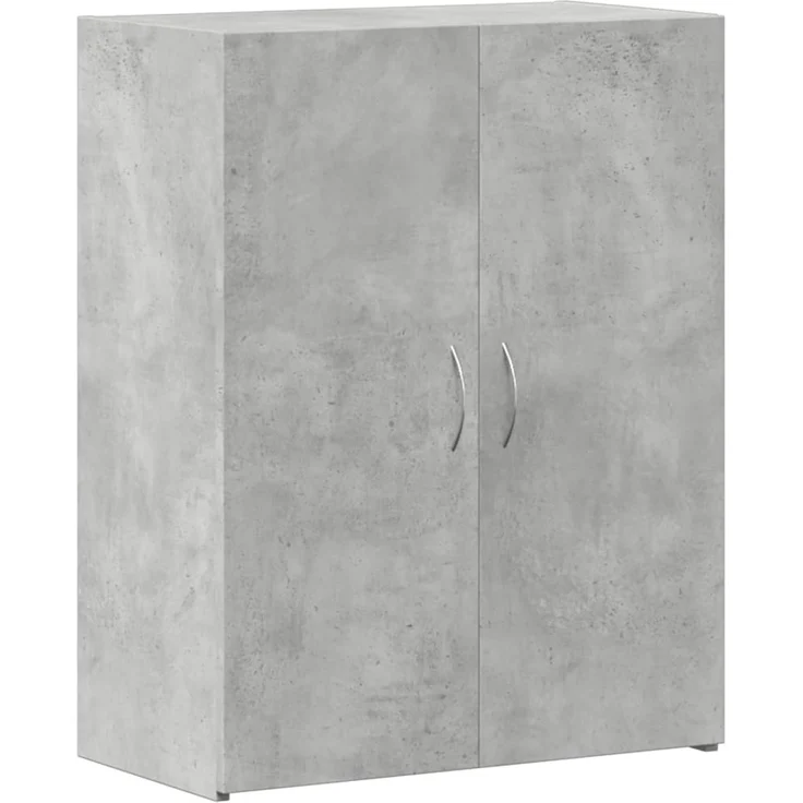 vidaXL Aktenschrank Betongrau 60x32x77,5 cm Holzwerkstoff 840768 – Bild 2