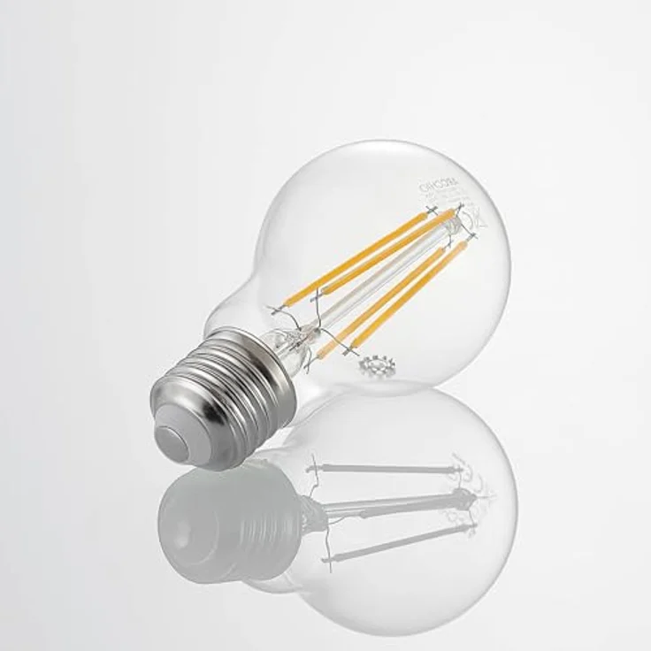 Arcchio LED E27 Lampe 6,5W dimmbar, Glas - Energiesparende Leuchte für Wohnräume – Bild 4