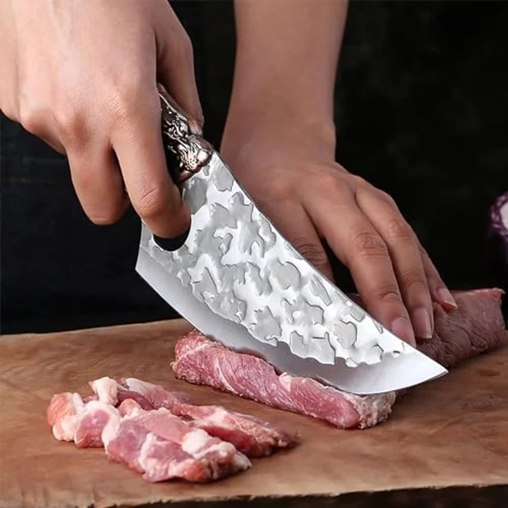 Muxel Hackmesser Das besondere Kochmesser, Hackmesser, Küchenmesser und Outdoormesser, handlich – Bild 2