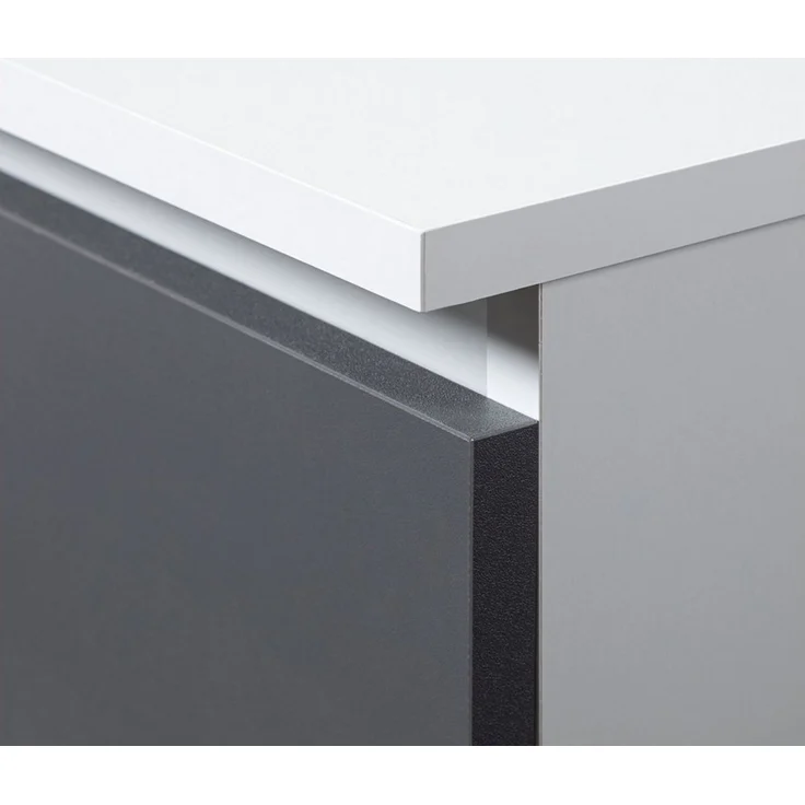 Raumhirsch Furniture Lowboard TV-Schrank - Elegantes Design für Ihr Wohnzimmer - TV-Möbel TV-Kommode, 120 cm für TV bis 65", 2 Türen, 2 Böden, bis 75 kg, kratzfest – Bild 4