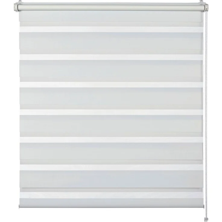 Doppelrollo Tilda, SCHÖNER WOHNEN-Kollektion, transparent, mit Bohren/ohne Bohren, freihängend, Klemmfix, geklemmt, silberne oder weiße Rollo-Technik – Bild 5