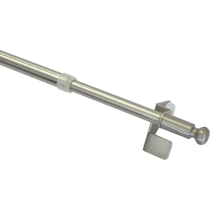 Gardinia Klemmstange Press & Go Filigrano Kugel, edelstahl, 80 - 110 cm – Bild 4