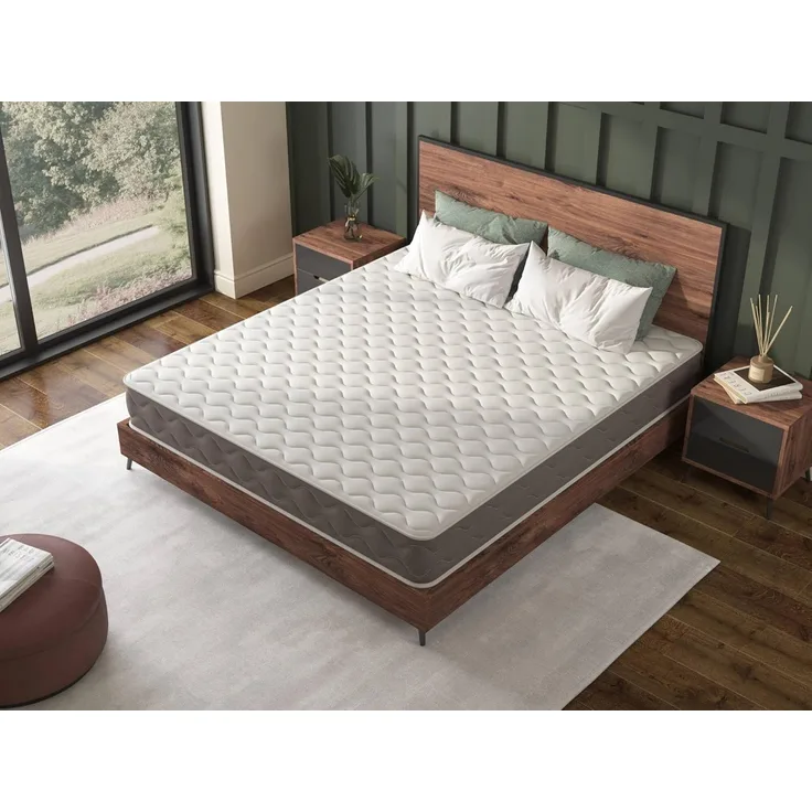 Talamo Italia - Altare-Einzelmatratze, Memory Foam-Matratze, ergonomische Matratze, milbenhemmende und hypoallergene Matratze, 100% Made in Italy, 90 x 200 x 21 cm