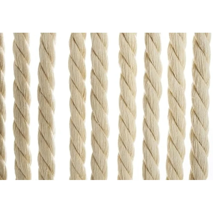 Kobolo Türvorhang Seilvorhang MARITIM 56 Stränge geteilter Aluleiste (1 St), Ösen, halbtransparent, abweisend gegen Insekten – Bild 7