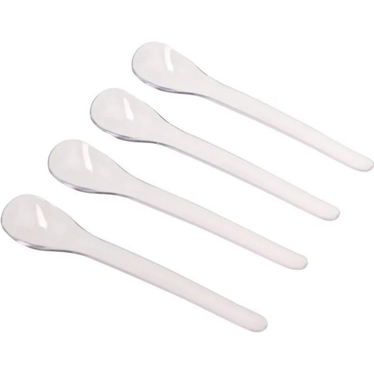 Fackelmann Eilöffel 14 cm transparent oder weiß 4 Stück – Bild 2