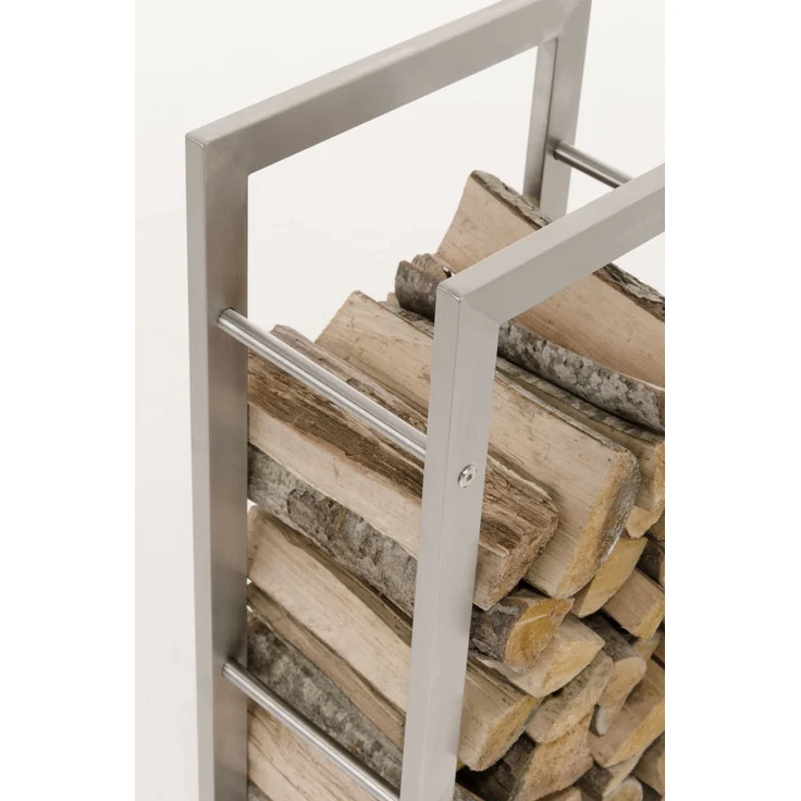 CLP Kaminholzständer Keri Edelstahl,25x60x100 cm – Bild 10