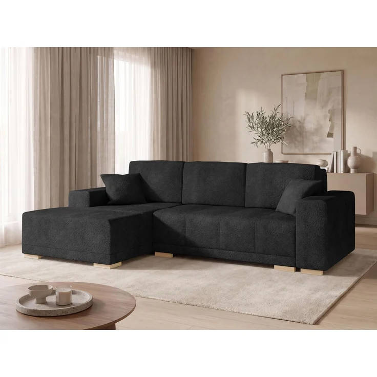 Mirjan24 Ecksofa Bicora (Farbe: Coral 60, Seite: Links - LC2), 85 x 140 x 240 cm – Bild 1