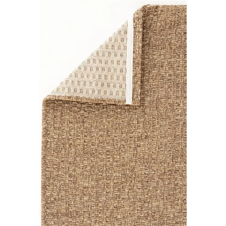 Natürlicher Jute Gewebter Teppich 200 x 290 cm Polyester Braun 88782343 [en. casa] – Bild 6