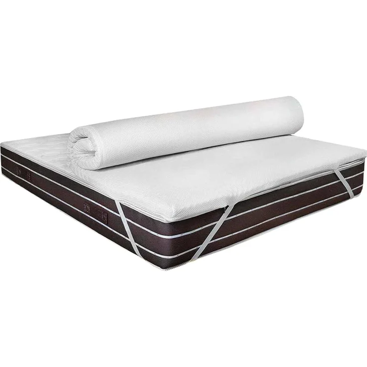 Talamo Italia - Viereckiger und halber Topper Toro, Matratze zur Verbesserung der Körperhaltung, Memory Foam Topper, hypoallergener und atmungsaktiver Topper, 100% Made in Italy, 120x200h5 cm – Bild 5