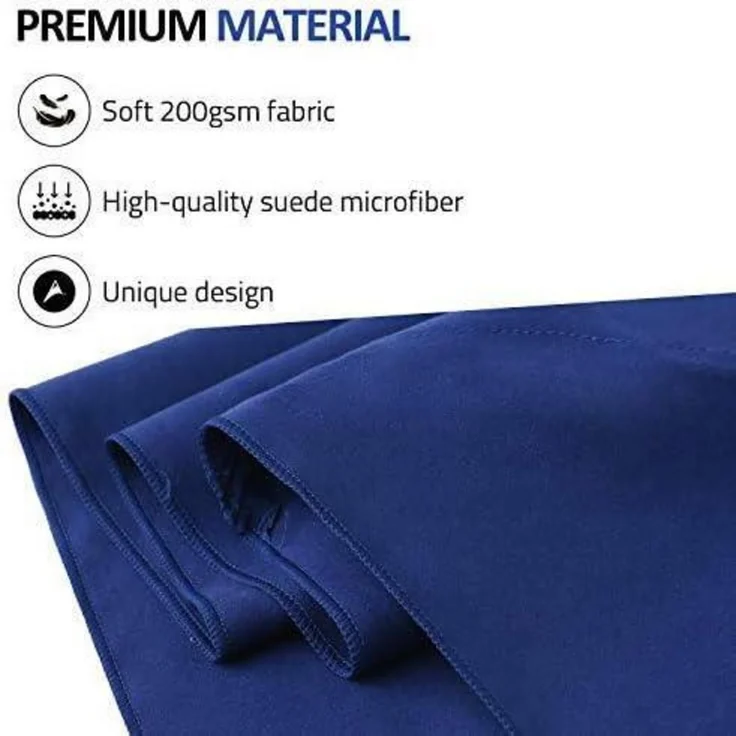 Mikrofaser Handtuch 8 Farben Ultra leicht schnelltrocknend Sporthandtuch – Bild 5