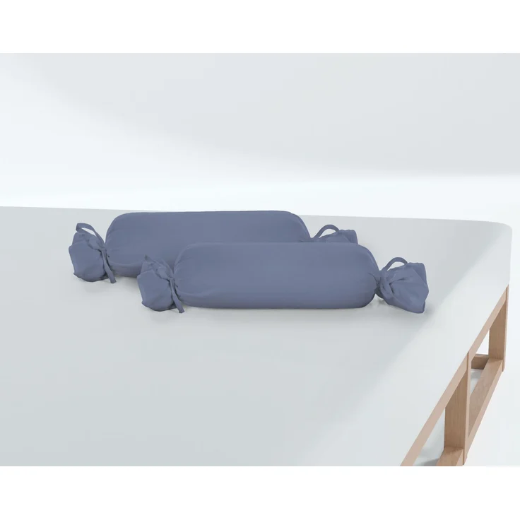 biberna Feinjersey-Kopfkissenbezug, blau, 15x40 cm – Bild 3