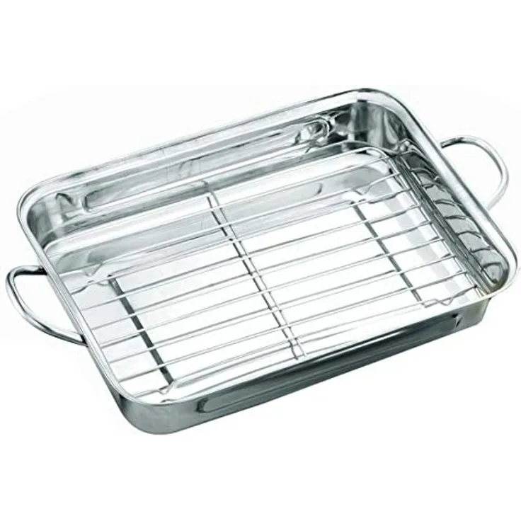 Kinghoff Kinghoff Stahlbräter mit Rost 35 cm 8473