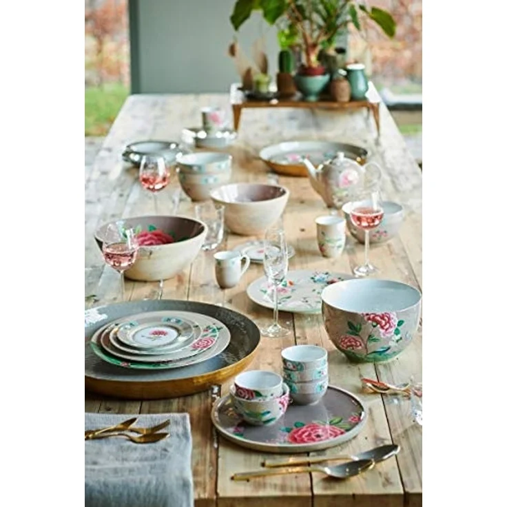 PiP Studio Schale Blushing Birds Bowl khaki 12 cm, Porzellan, (Bowls), Bowl Blushing Birds Khaki 12cm – Bild 4