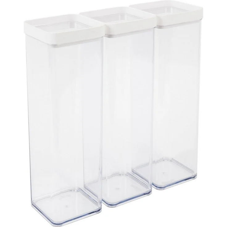ROTHO Vorratsdose, Kunststoff, (Vorratsdosenset, 3er-Set) – Bild 5