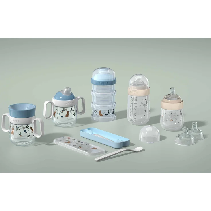 Mepal MIO Trinklernbecher Antitropf & 360° 2er Set Forest Friends (2025) – Bild 8