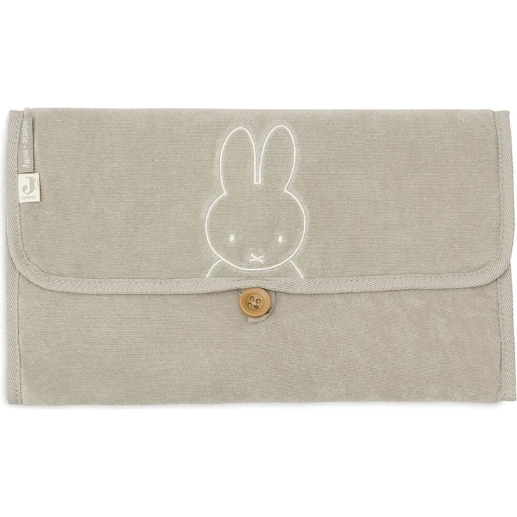 Jollein Miffy Wickelunterlage – Frottee - Olive Gr