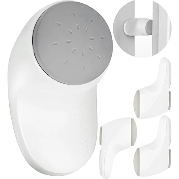 Premium Klemmschutz für Türen, für Kinder und Haustiere, 4er Pack, 180° Grad drehbar, Einklemmschutz An- und Ausstellbar, Fingerklemmschutz Tür