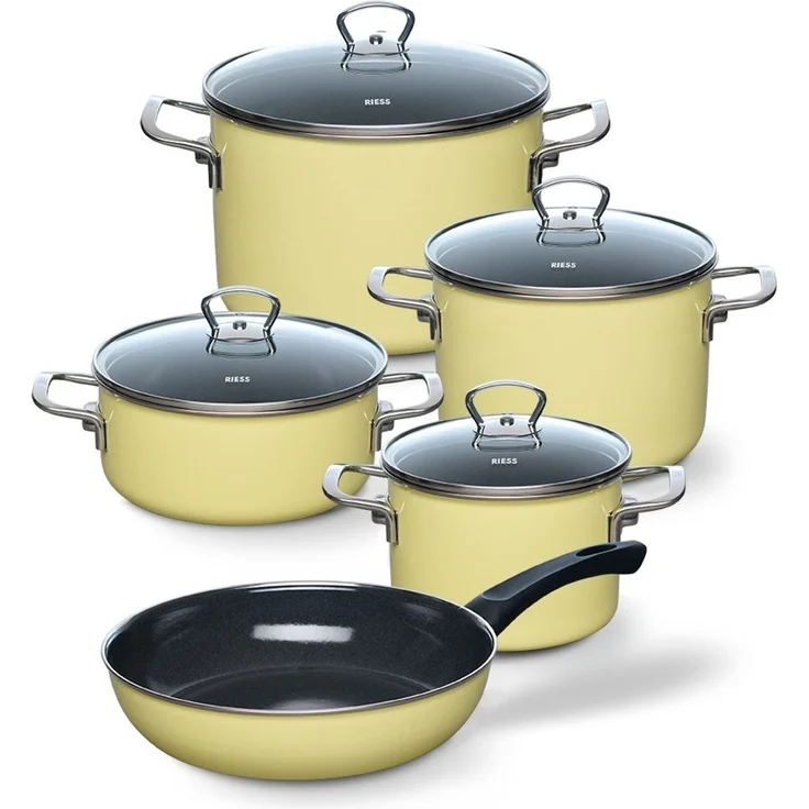 Riess Riess 5-teiliges Topfset Lemon R0558002
