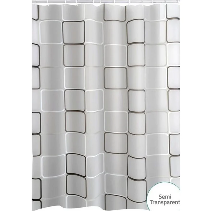 Ridder Duschvorhang Modern Retro semitransparent Breite 120 cm – Bild 4