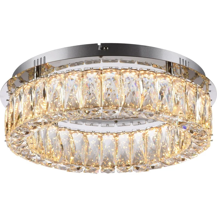 JUST LIGHT Deckenleuchte KULUNKA, Dimmfunktion, LED fest integriert, Warmweiß, LED, dimmbar, Switchmo – Bild 1
