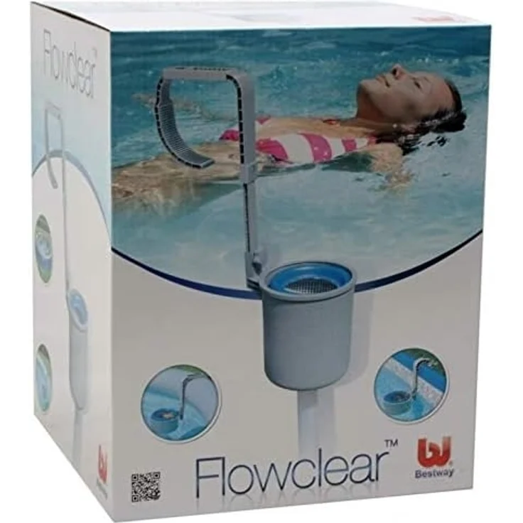 Pool Filter Oberflächen Sauger Skimmer Schwimmbad Schwimmbec – Bild 4