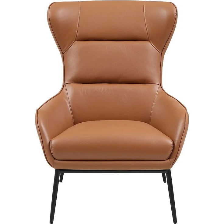 LINEA SOFA - DINNIA - Sessel mit gerader Rückenlehne - Metall - Camel - 69 x 95 x 95 cm – Bild 3