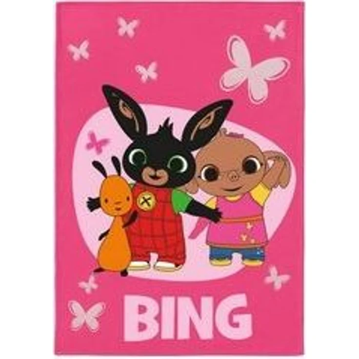 Bing Decke Weiche Fleecedecke 100x150 cm für Kinder & Erwachsene – Bild 4