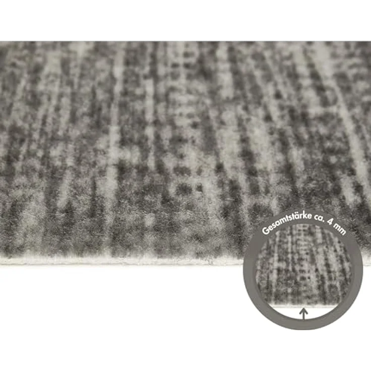 Andiamo Teppichfliese Paris Nadelfilz, quadratisch, Höhe: 4 mm, 40x40 cm, selbstklebend, robust & strapazierfähig, 25 Stück (4 qm) – Bild 6