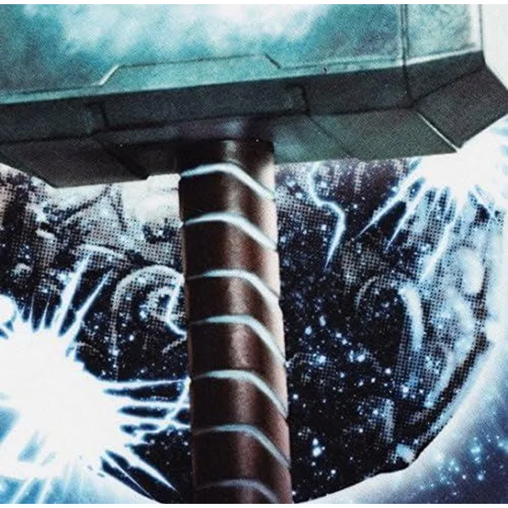 Marvel- Kinderteppich Thor der Donnergott 100 x 100 cm Rund – Bild 3