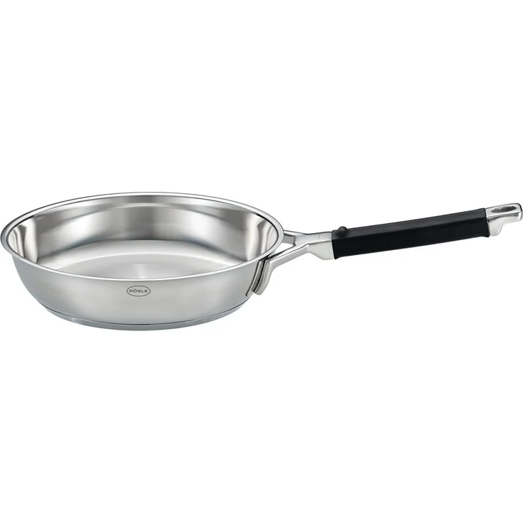 Rösle 'Silence Pro' Bratpfanne, Edelstahl silber, Ø 20 cm – Bild 1