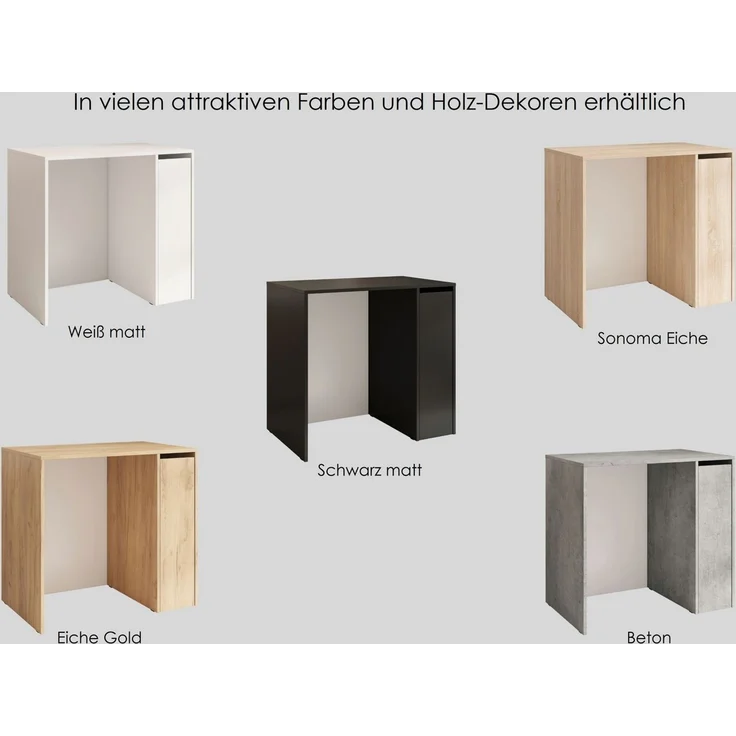 designimpex Waschmaschinenumbauschrank Carl Svensson W-222 Waschmaschinenschrank Ablage Badezimmerschrank Badezimmerschrank Waschmaschinenunterschrank Waschmaschinenmöbel Küche – Bild 4