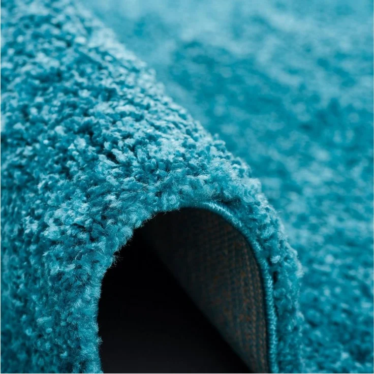 Pergamon Hochflor-Teppich Hochflor Langflor Teppich Aloha Rund, Rund, Höhe: 40 mm – Bild 2