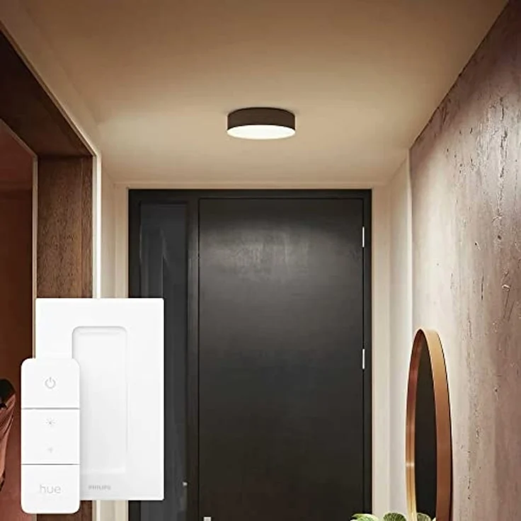 Philips Hue Enrave Small Ceiling Lamp - Black – Bild 3