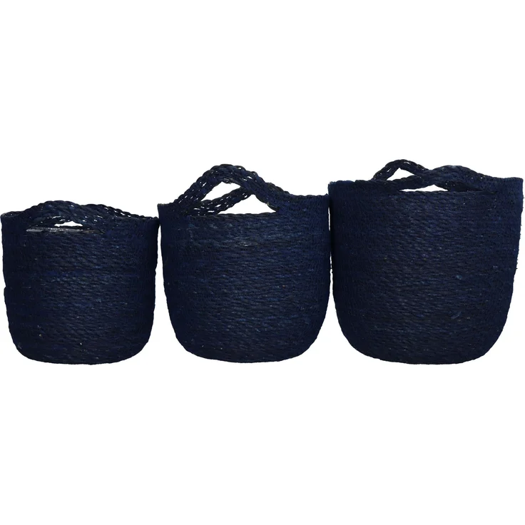 Pflanzgefäß COUNTRY BHT 25x24x25 cm blau – Bild 4