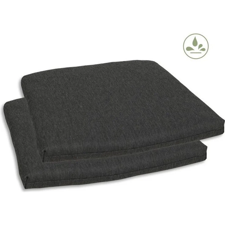 GO-DE Sitzkissen Selina, TOPSELLER!, 2er Set, 40x5x45 cm, wasserabweisend – Bild 4
