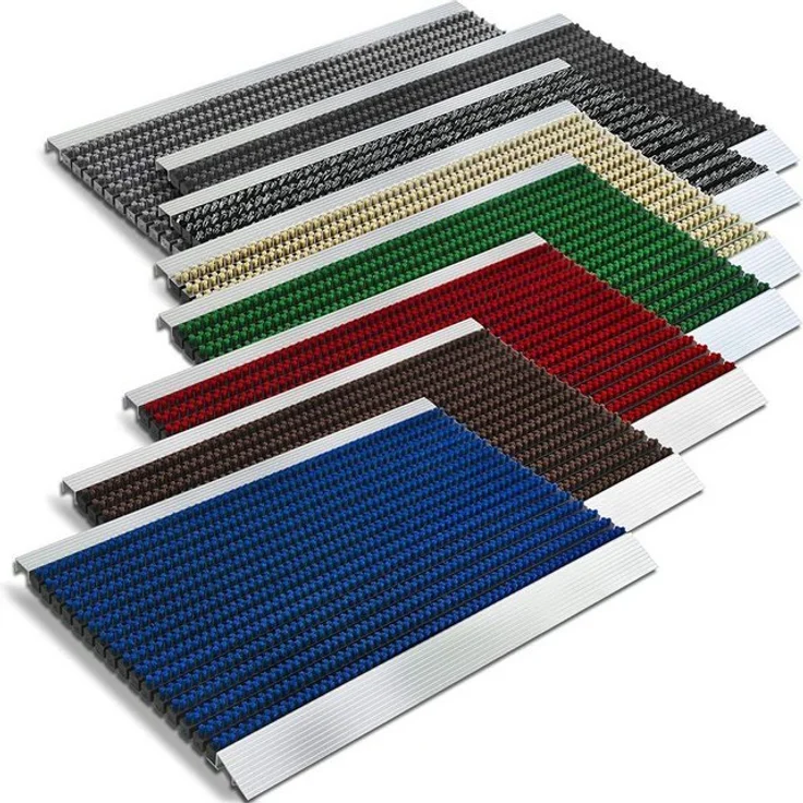 Karat Fußmatte Premium-Alumatte, verschiedene Farben & Größen, rutschfest, rechteckig, Höhe: 22 mm – Bild 4