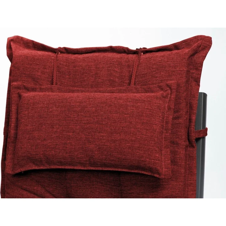 sunnypillow Hochlehnerauflage Gartenstuhlauflagen mit abnehmbarem Kopfpolster 120x50x9 cm, (2 St), Auflage Polsterauflagen UV-Lichtecht – Bild 4
