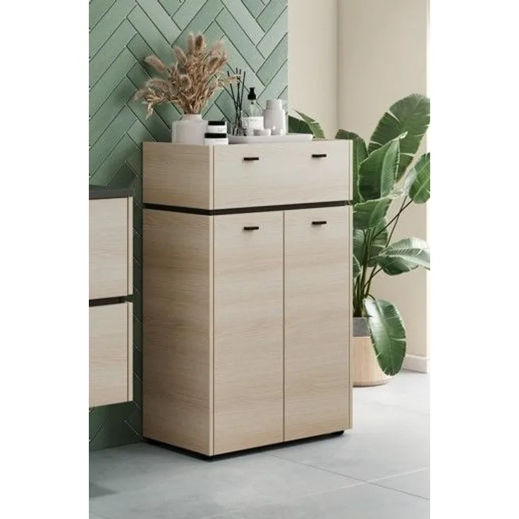 Kommode HARPER GIFU BHT 60x96x34 cm braun Sideboard Bürokommode Anrichte