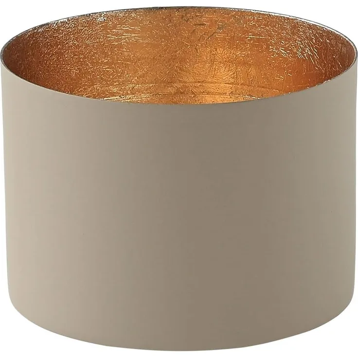 Gift Company Chennai Windlicht M sandstone/gold