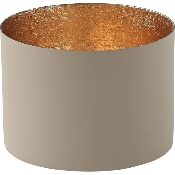 Gift Company Chennai Windlicht M sandstone/gold