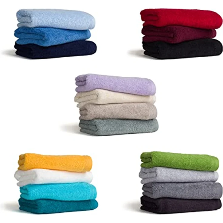 Möve Handtuch Superwuschel, Walkfrottee (1-St), Handtuch mit Bordüre, 100% Premium Cotton Baumwolle, einfarbig, weich – Bild 5