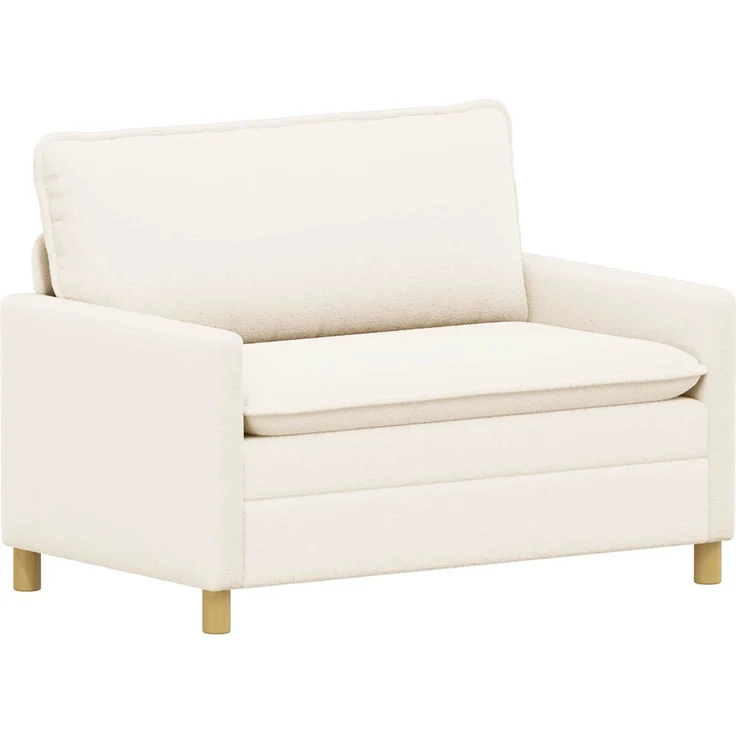 vidaXL Sofa Set 2 stk. Creme Stoff 3417036 – Bild 4